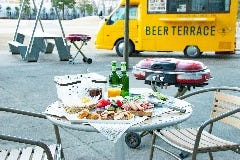 都会の真ん中とは思えない開放的な空間で手ぶらBBQ★