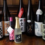 日本有数の酒処である京都・伏見の地酒ももちろんご用意！人気急上昇中のスパークリング・発泡にごり酒もおすすめです。