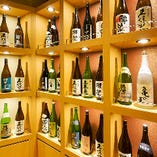 日本酒各種取り揃えております