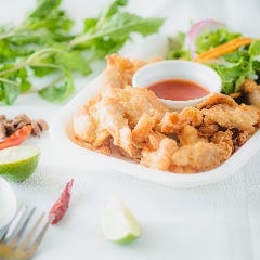 タイ屋台の鶏からあげ