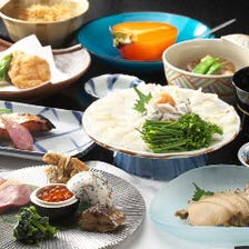 職人技を駆使した旬の料理