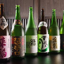 全国各地の日本酒・焼酎40種以上！