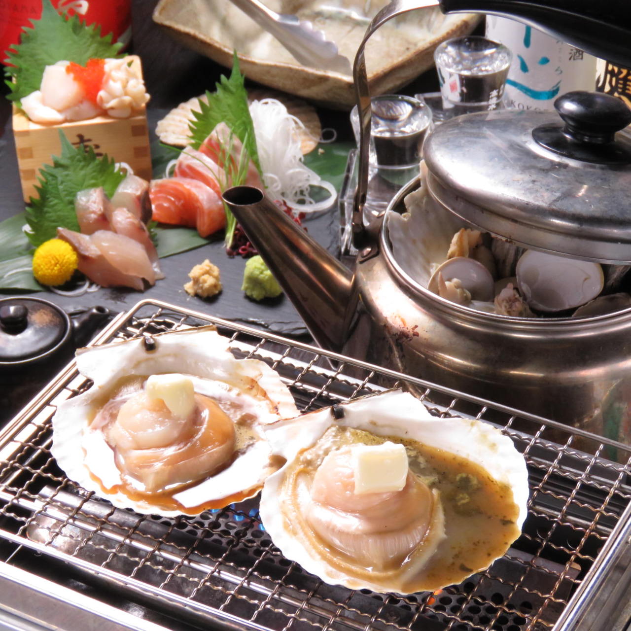 浜焼き まるっぽ メニュー お得なコース ぐるなび