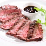 【熟成牛肉】プライムランクの “上ハラミ” ステーキ！100g