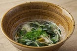 わかめスープ/seaweed soup