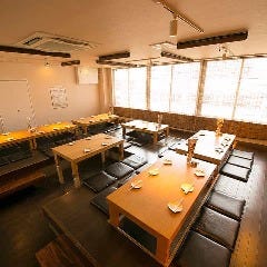 最大50名様までのご宴会にも対応可能！2階宴会掘りごたつ席