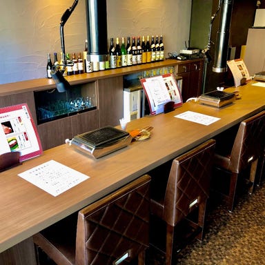 焼肉勇太郎_カウンター席