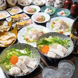 【お昼のコース】鱧すきは1人鍋でご提供します。はも飯、天ぷらなど満喫『旬の鱧会席』
