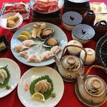【至福の内容】松茸土瓶蒸しと和牛しゃぶしゃぶ、ふぐ・鮑会席『炉談（ろだん）』豪華食材 全11品