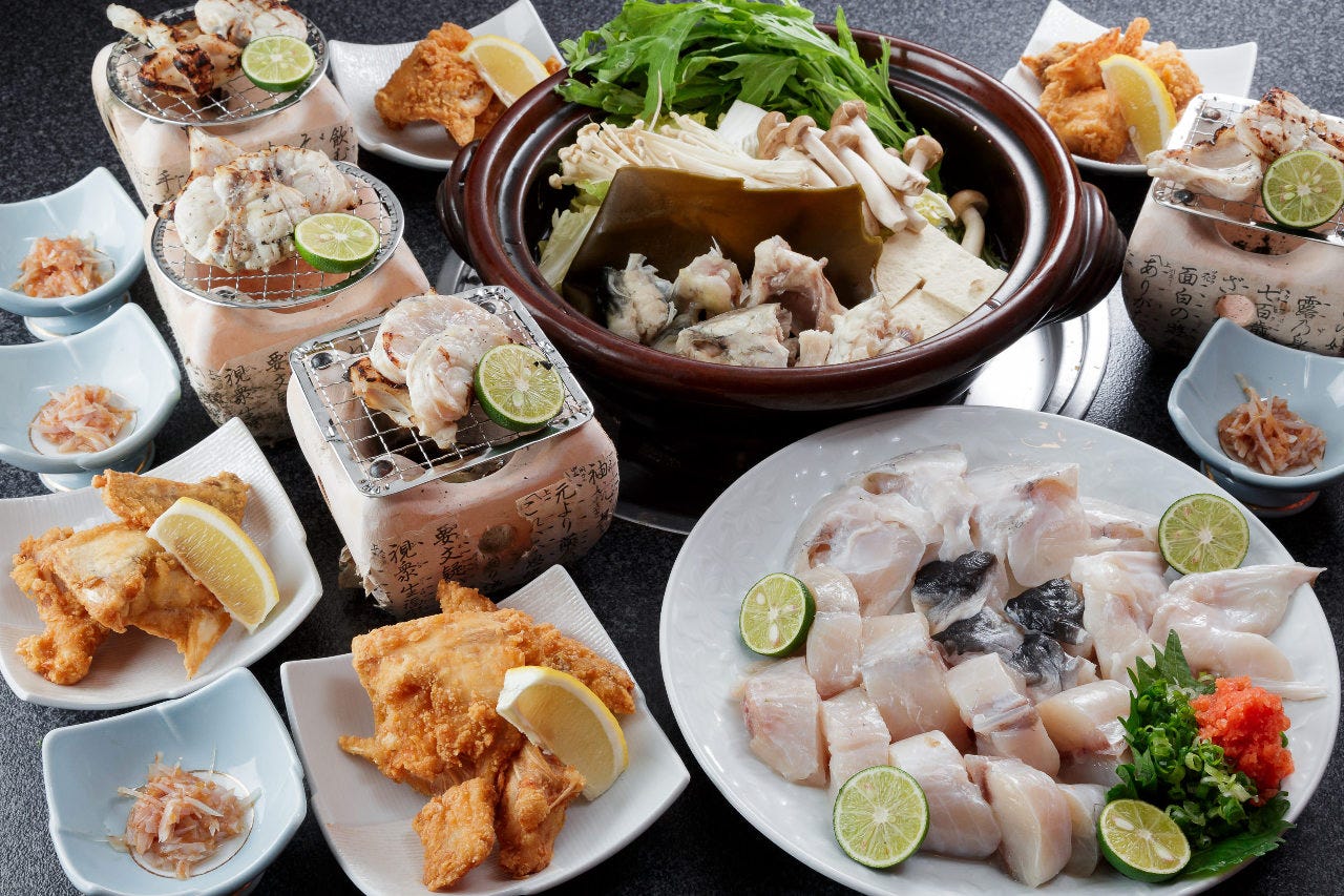 カニ・ふぐ・しゃぶしゃぶ あんばい 大阪梅田店