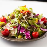 10品目の野菜サラダ