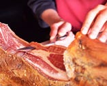 スペイン産 生ハム2種 「イベリコ豚」と「ハモン・セラーノ」の盛り合わせ