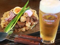 河本式ホルモン鉄板弐号