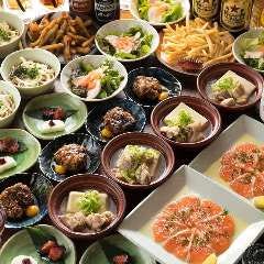 旬の素材と手作りにこだわった宴会コースメニュー。