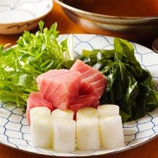 ねぎま鍋・燻製・鯖焼・お料理3品コース