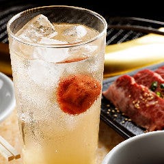 梅レモンサワー