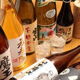 焼酎・日本酒は豊富に取り揃え
お料理に合うものを厳選