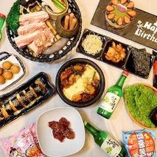 チーズ×韓国料理×サムギョプサルが味わえる！食べ放題コース　2700円！！