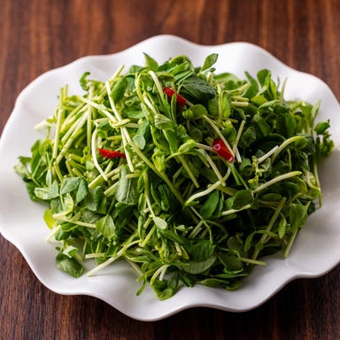 本格中華居酒屋 食べ飲み放題 隆華餃子酒場 川崎駅前店_豆苗炒め