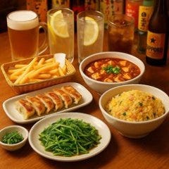本格中華居酒屋 食べ飲み放題 隆華餃子酒場 川崎駅前店_【平日限定】1件目や2次会〆のご利用にオススメ◎逸品料理7品付き飲み放題2時間2,980円(税込)