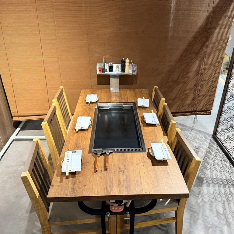 大阪ミナミ周辺で個室 の鉄板焼き 見つかる！ネット予約で楽天ポイント 