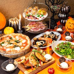 季節料理や受賞ピッツァをコースで！
