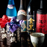 日本酒、焼酎も種類豊富！
仕事の疲れも吹き飛びます。