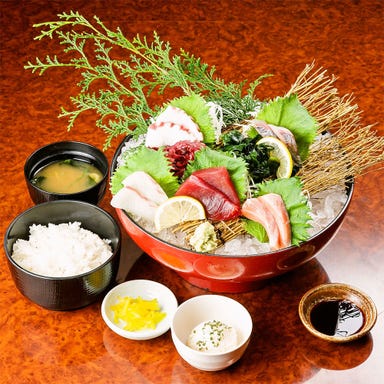 こだわり天ぷらと旨い魚 こだわりや 伏見桃山駅前店_豪華!!刺身定食