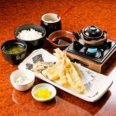 こだわり天ぷらと旨い魚 こだわりや 伏見桃山駅前店_こだわりやの天ぷら定食