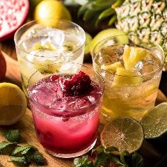 お酒が飲めないお客様には、フレッシュカクテル◎