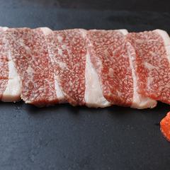 A5和牛赤身肉。