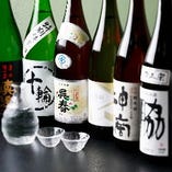 姫路の地酒を中心に日本酒のラインナップが充実