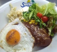 ロコモコ丼♪ こだわり自家製ハンバーグ！