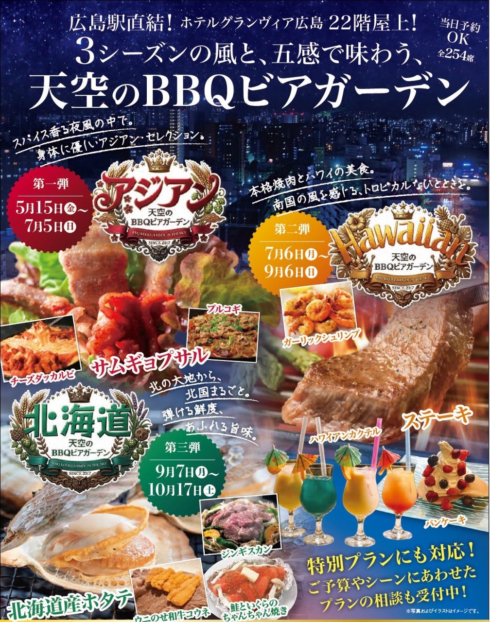 天空のBBQビアガーデン