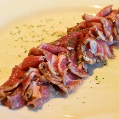 遠野醸造_ラム肩ロースのたたき