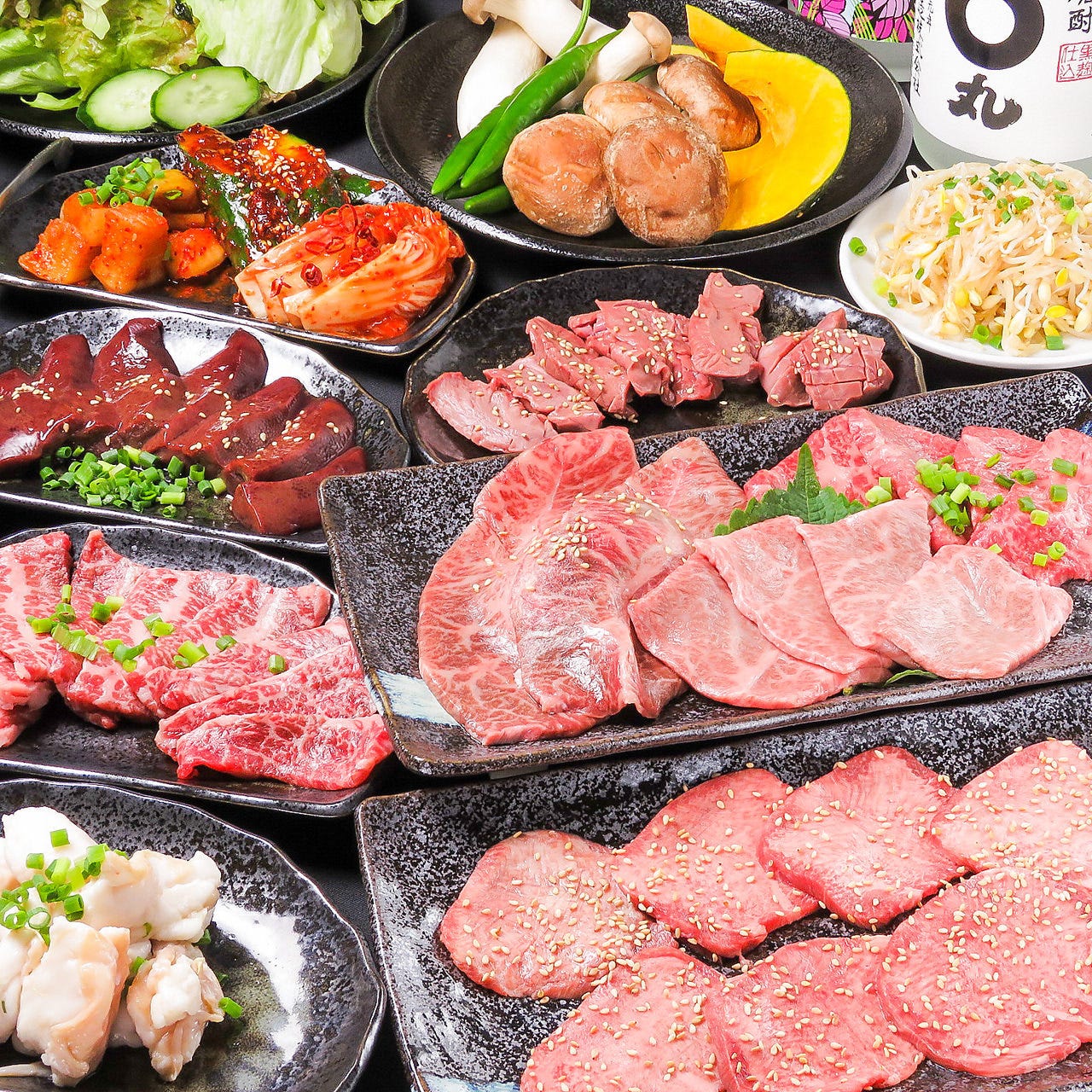 渋谷の焼肉食べ放題『黒毛和牛食べ放題 縁(エン) 渋谷店』の食べ放題イメージ