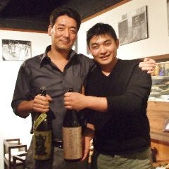 <六代目百合>塩田様 <天狗桜>白石様も五葉を支援