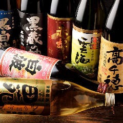 その時々によっておすすめの焼酎を店内POPにてご案内しています