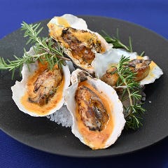 “オイスターロックフェラー”牡蠣のオーブン焼き４P