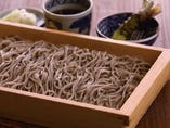 &ldquo;三たて&rdquo;の本格蕎麦