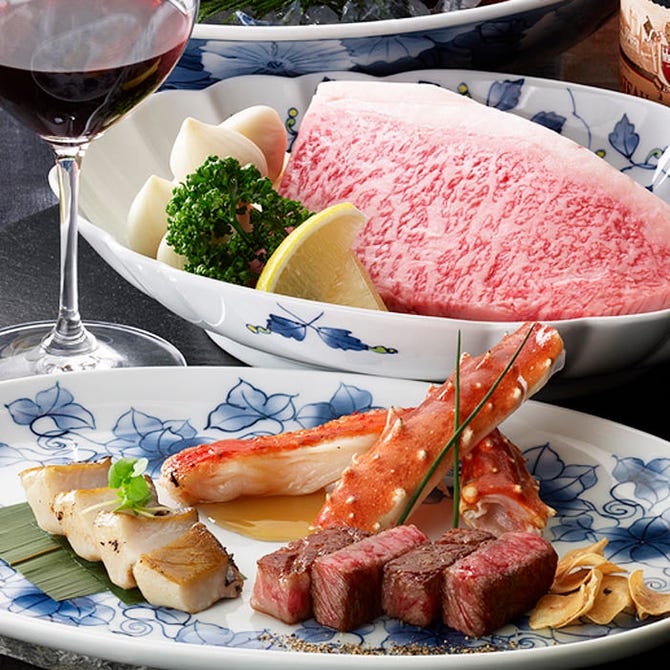 鉄板焼 さざんか ホテルオークラ福岡 川端 祇園 鉄板焼き ぐるなび