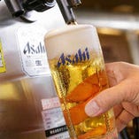 【鉄板のおいしさ】
キンキンに冷えたビールで乾杯を♪