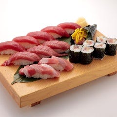 最強天然本まぐろセット Fresh Wild Bluefin Tuna Sushi Combo