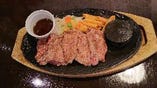 レディス共和国ステーキ（ドリンクバー付き）