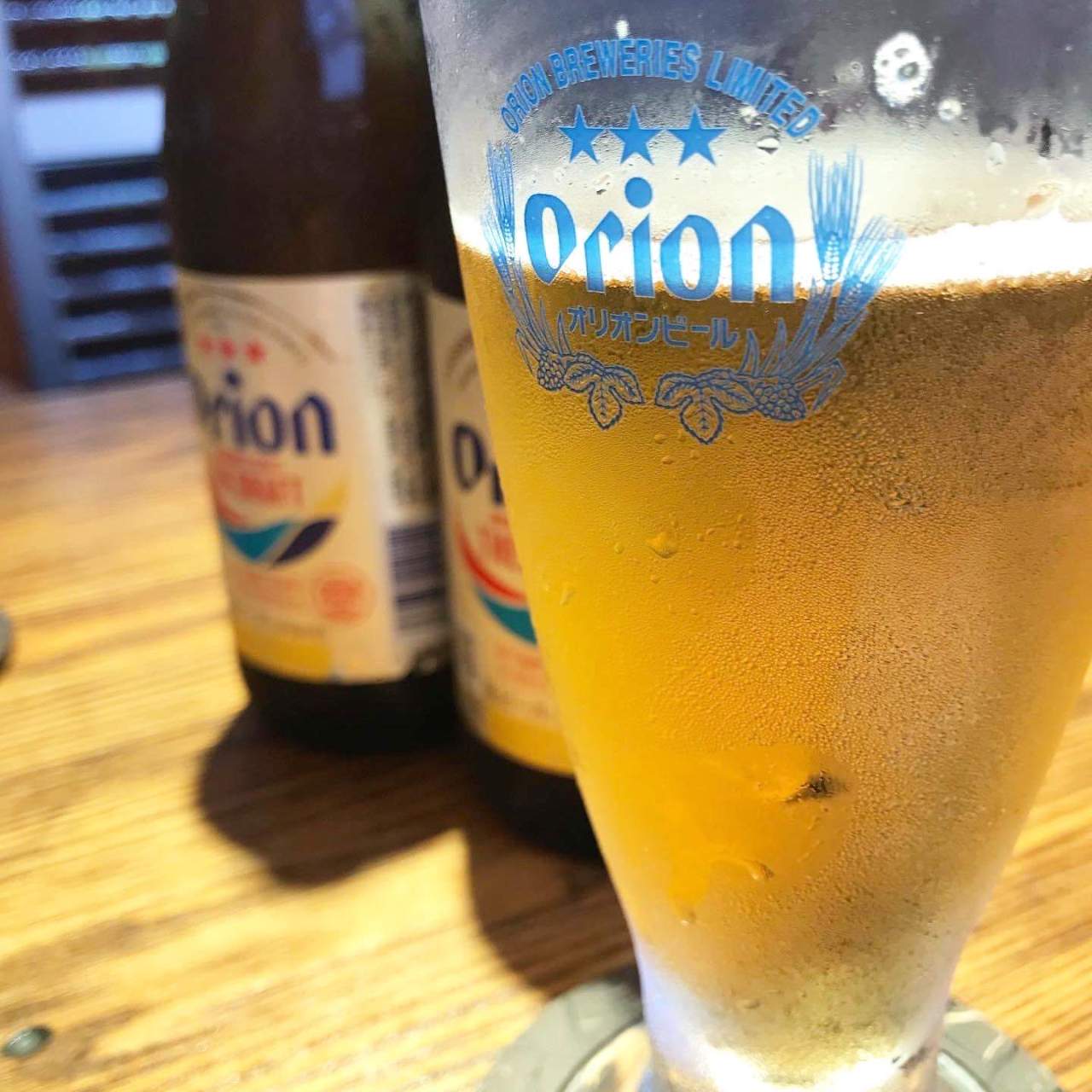 オリオンビール、沖縄泡盛 まるた、やんばるくいな等をご用意