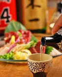 日本酒と九州料理の相性も抜群です