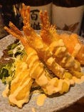 海老の天ぷら　特製マヨネーズソース（エビマヨ）