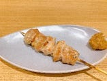 四万十鶏モモ串　塩・タレ