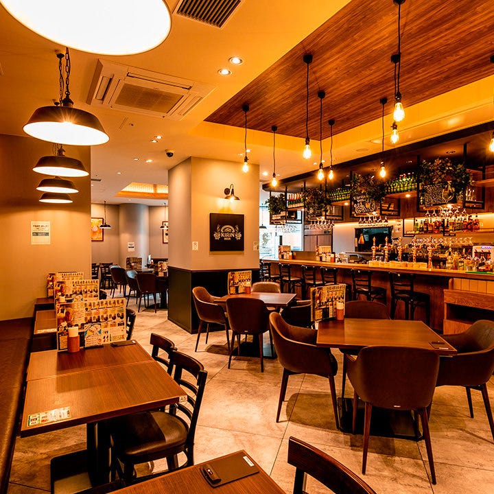 キリンシティ王子店の店内