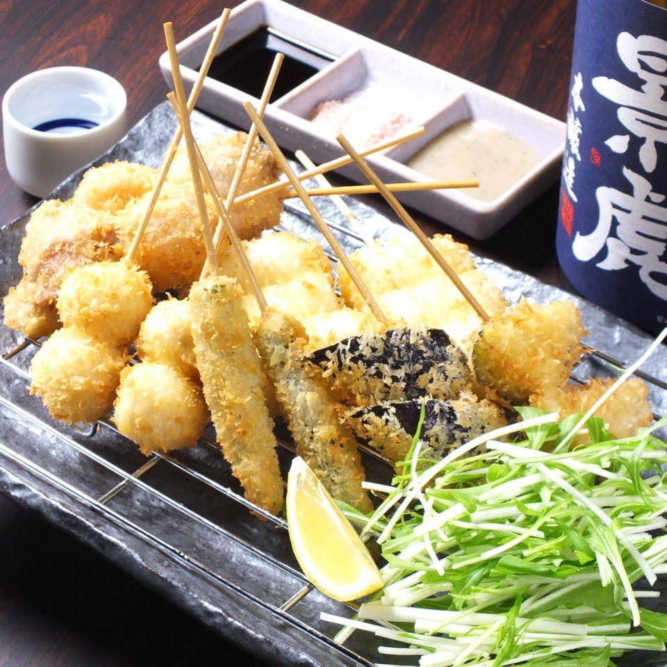 個室居酒屋 ゆと囲 メニュー：特製・串揚げ 楽天ぐるなび